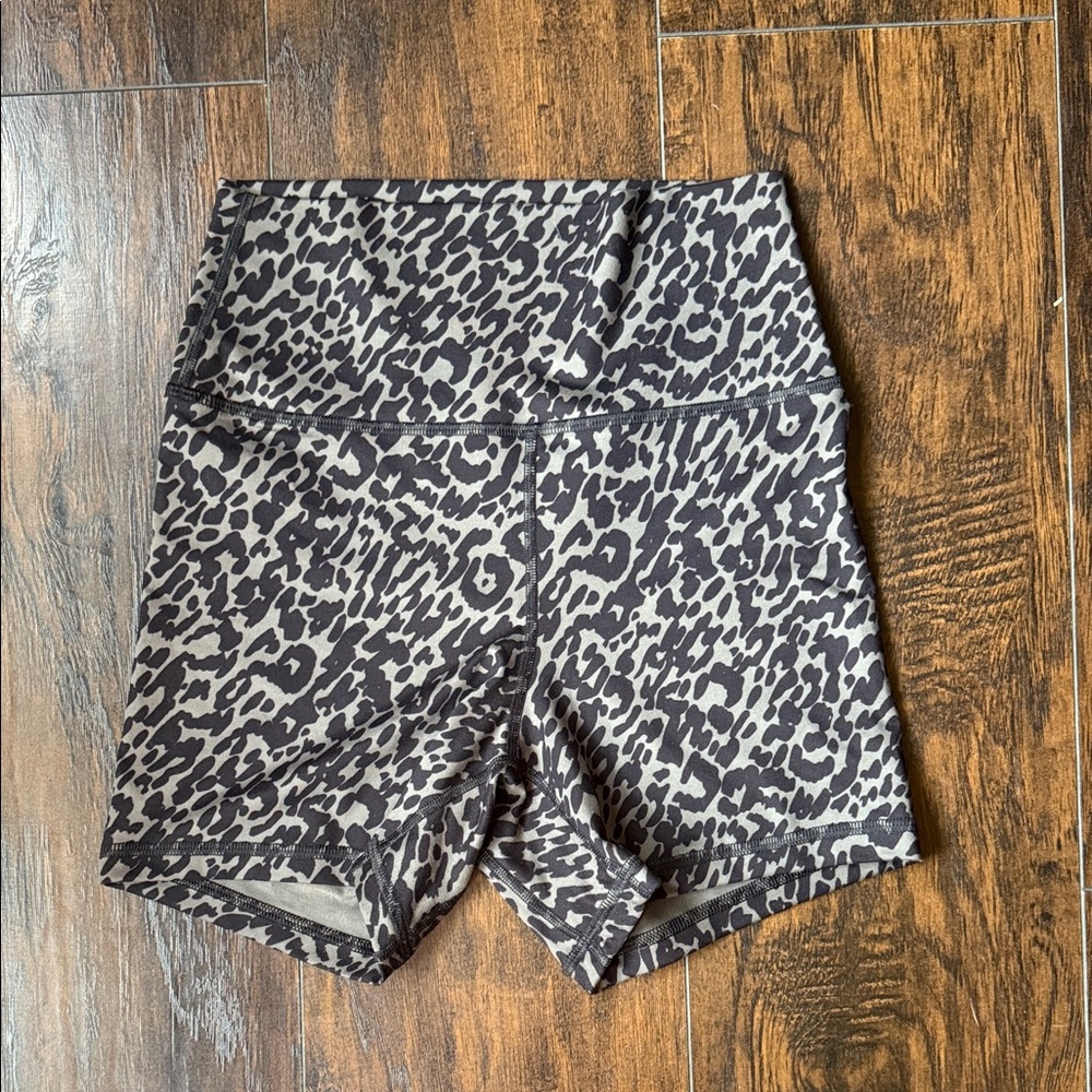 Leopard Print Women's Shorts